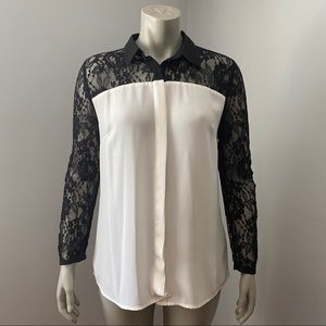 EXPRESS | White Black Lace Portofino
